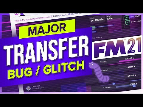 FM 21 | A Major Transfer bug in FOOTBALL MANAGER 2021 - How to sell players for £300m