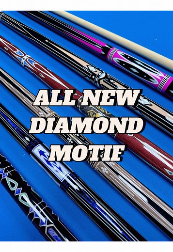 NEW CUE SERIES‼️ DIAMOND MOTIF BARU🔥🔥🔥 #fyp #billiard #billiards #biliard #billiardindonesia #olbada #stik #stickbilliard #stikbilliard #cue #diamond