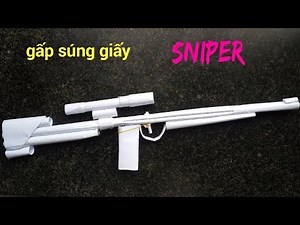 Cách gấp súng giấy | Gấp súng giấy đẹp|Đồ chơi tuổi thơ | Cha và con 2021