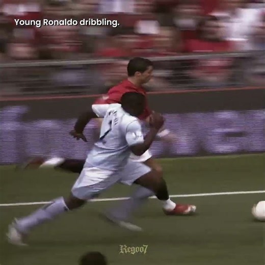 Young Ronaldo's dribbling was crazy 🥶🔥 Subscribe for more edits 💀
