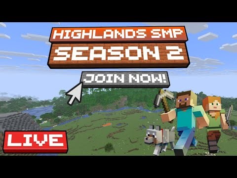 Minecraft: Working on the City! Highlands SMP: Season 2 (PT10) NEW Joinable Viewer SMP