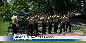 Memorial Day event held at Oak Hill Cemetery