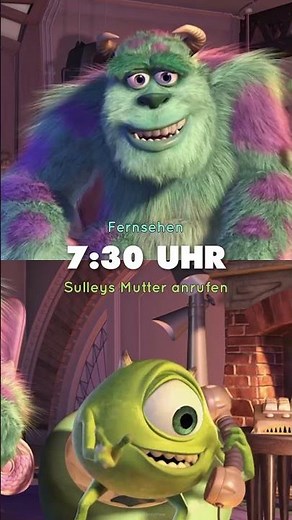Ein Tag mit Mike & Sulley