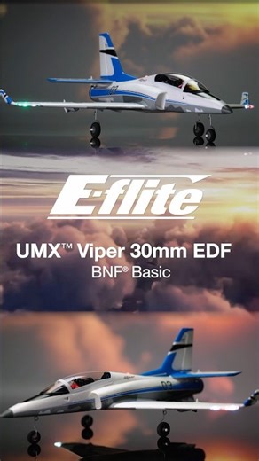 Introducing the E-flite UMX Viper 30mm EDF RC Jet!