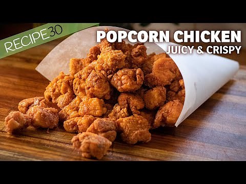 KFC Style Popcorn Chicken - Everyone can make at home