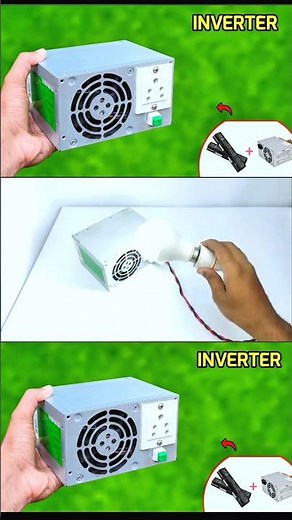 How To Make Portable Rechargeable Inverter At Home 🔋⚡