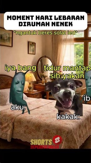 Lebaran Dirumah Nenek #memekucing #kucinglucu #lucu #viral #fypシ