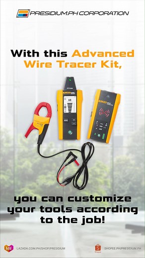 Wire-tracing has never been done with this much ease and excellence! Upgrade your electrician’s toolkit with the Fluke 2052 Advanced Wire Tracer Kit today! #Fluke #FlukePH #FlukePhilippines #Presidiumph #AuthorizedDistributor | Presidium.ph Corporation | Facebook
