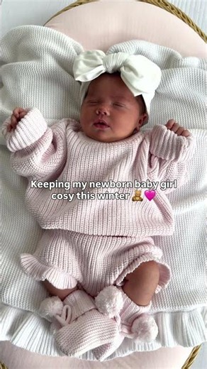 Baby Pink Knit Jumper for Baby Girl | Snuggle Hunny Organic Newborn Winter Clothes