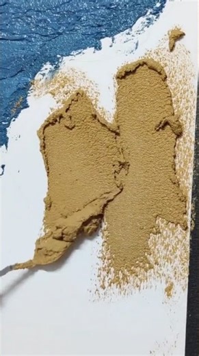 look at this amazing sand texture art on canvas!