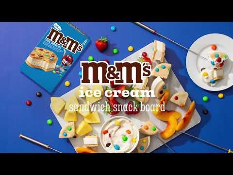 M&M’S Ice Cream Snack Board