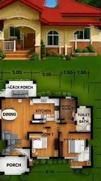 Modern 10×9 Meter Small House Design | Smart Layout & Space Saving Ideas