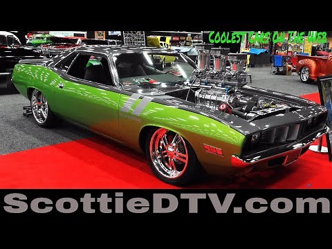 1971 Plymouth Barracuda Pro Street "Incredible Hulk" 2017 Pigeon Forge Rod Run fall