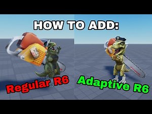 HOW TO ADD ADAPTIVE R6 TO YOUR ROBLOX GAME! (Short Roblox Studio Tutorial)