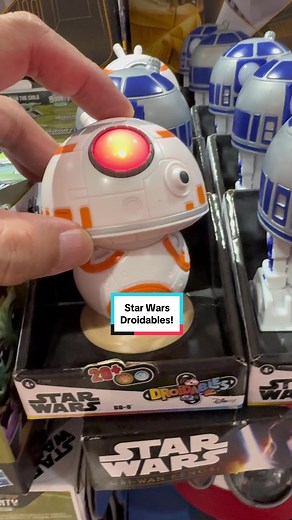 Gotta add these Star Wars BB-8 and R2-D2 Droidables to our collection! #starwars #droids #droidables #bb8 #r2d2 #hasbro #geek #fyp
