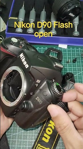 Nikon D90 How to Open Flasher
