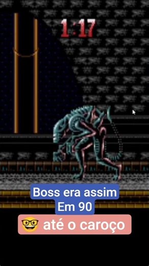Nem sabia que tinha Boss...alien 3 mega drive #alien3 #megadrive