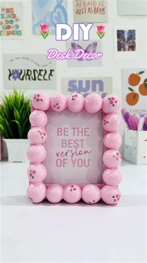 DIY Superclay Frame #diy #aestheticroomdecor #craft #viral #aesthetic #viralshorts #handmade #shorts