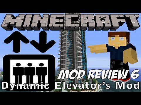 Minecraft Mod Review 5: Dynamic Elevators Mod