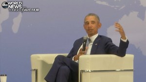 71K views · 875 shares | PRAISING COURAGE: Former President Barack Obama on Sunday paid tribute to the "courage and effort" of the young organizers behind the March for Our Lives events that took place across the country during a Global Opinion Leaders event in Japan, "--I think all institutions have to think about how do we tap into that creativity and that energy and that drive," https://abcn.ws/2I1QQ0f | ABC World News Tonight with David Muir | Facebook