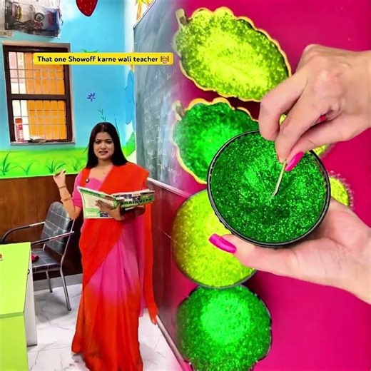 That one Showoff karne wali teacher 👩‍🏫 #shorts #sejalgabashorts #school #teacherperformance