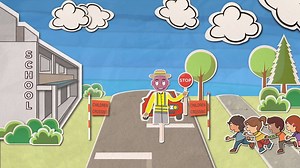 School Crossing Supervisors are back at ACT schools this week helping children cross roads safely by directing traffic with a stop sign, providing instructions to students and managing the crossing flags. Check out our School Crossing Supervisors video for more information. | Transport Canberra