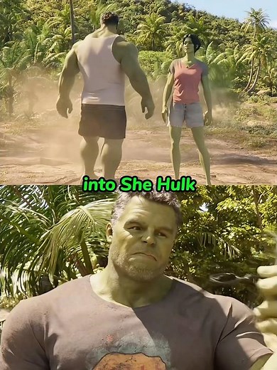 Why Smart Hulk Can’t Transform Back, But She-Hulk Can💀 #hulk #ironman #avengers #marvel #shorts
