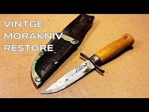 I Restored a Vintage Morakniv Scout Knife
