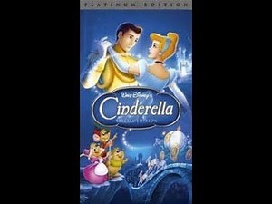 Opening to Cinderella: Special Edition 2005 VHS