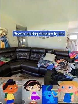 (50 SUBSCRIBERS SPECIAL) Bee Movie Remake Bowser getting attacked by Leo (Little Einsteins)