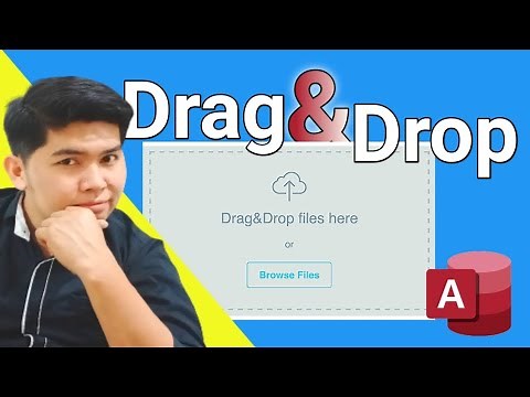 Demo: Drag and Drop files in Ms Access