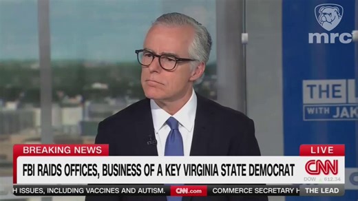WATCH: CNN’s Jake Tapper brings on Andrew McCabe and Adam Kinzinger to MELT DOWN over the FBI raids of offices and businesses connecting to Virginia state Senate Democratic leader Louise Lucas, suggesting there is a strong possibility we should not believe anything they find is legitimate....Tapper: “The FBI will not say on the record why they executed the search warrant at the offices and businesses of the Virginia state Senator, Louise Lucas. What was your reaction to the news?McCabe: “You kno
