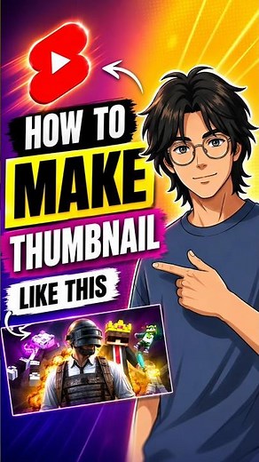 HOW TO MAKE GAMING THUMBNAIL🙀