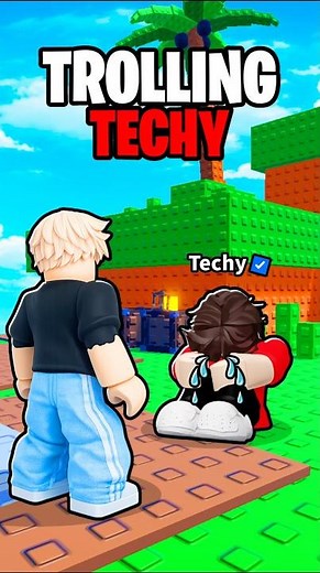 I TROLLED TECHY FOR 24 HOURS… 😭