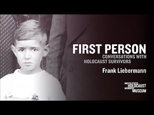 2021 First Person with Holocaust Survivor Frank Liebermann