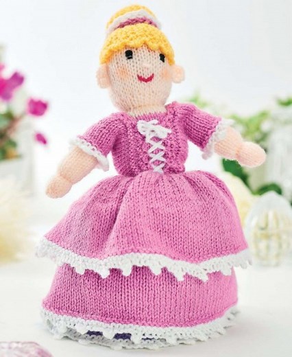 Topsy Turvy Cinderella Doll | Knitting Patterns | Let's Knit Magazine