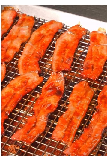 Ruby Red’s Pig Candy. Thick-cut pieces of smoked bacon, candied to perfection. Sweet, salty, and unforgettable. If you haven’t tried it yet, what’re you waiting for?
