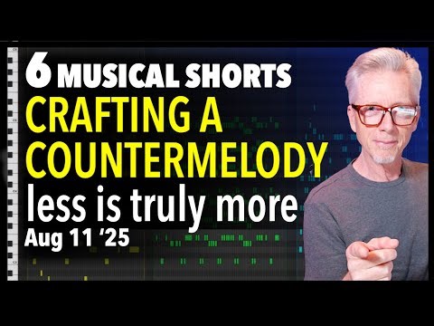 Crafting a Countermelody - Less is More - 6 short examples
