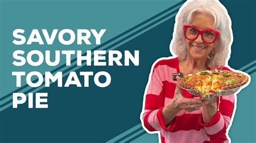 There's no better time of year to make my very favorite tomato pie—it's the perfect side dish for your Labor Day cookout, too! Click here for my Savory Southern Tomato Pie recipe: https://www.pauladeen.com/recipe/southern-tomato-pie-recipe/ | Paula Deen