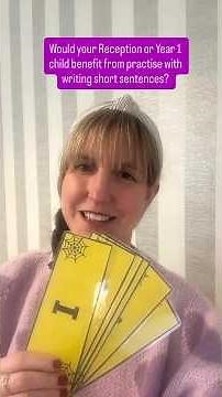 Does your Reception or Year 1 child need practise reading and writing short sentences?