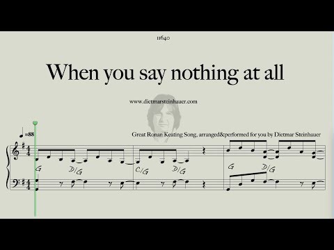 When you say nothing at all - Ronan Keating