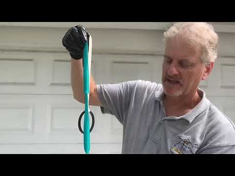 Water Absorbing Sock for Diesel, Gasoline and Hydraulic Fluids.