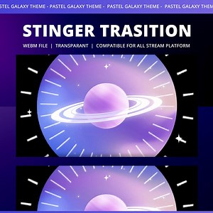 Purple Galaxy Animated Stinger Transition, Cosmic Galaxy, Rotating Planets, Purple Cloud Swirls Glowing Star, Twitch Kick Youtube Vtuber - Etsy UK