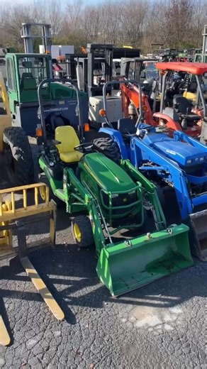 1.6K views | Quick look at our outside equipment lot filling up for...