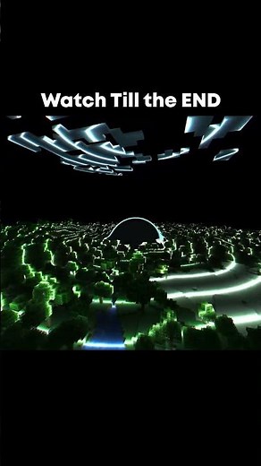 Orbital Railgun Minecraft #shorts