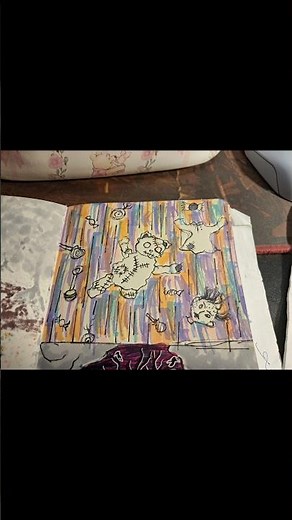 Coloring progress #47 🎨 #drawing #markerart #reels #reels