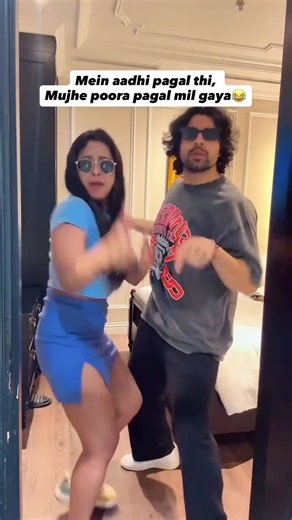 Our 2nd Viral Couple Dance Video on Instagram ❤️ Humko Tumse Pyaar Hai! #youtube #shorts