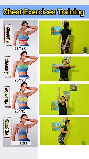 1.7M views · 10K reactions | Simple chest workout for women #short #chestworkout #chest #athome #nikitafitness | Fitness With Nikita | Facebook