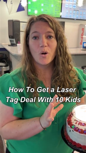 Cassanda Morrise on Instagram: "We got a deal on laser tag with our 10 kids. 1 game of laser take for 12 people is about $100. However, with a party package, you get 2 games for 12 people, pizza, drinks, cake, and balloons for $150. We celebrated Thomas, a little, as this was his Christmas Activity. #10kids #familyfun #lasertag #partypackage #notthomasbirthday"