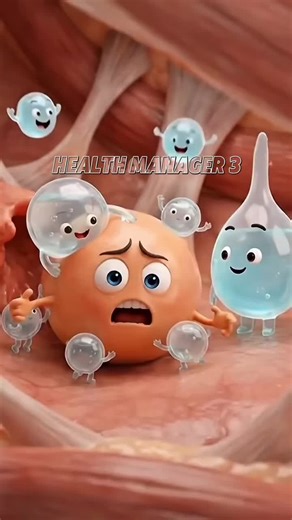 Ovarian cysts #healthtips #cysts #ovarian #health #animation | cyst